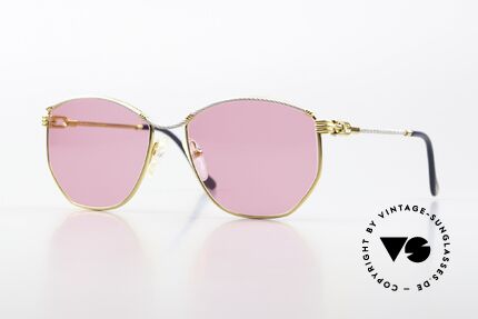 Fred Cythere - M Pinke Damen Sonnenbrille Details