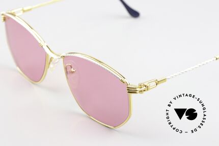 Fred Cythere - M Pinke Damen Sonnenbrille, ungetragen mit neuen pinken Sonnengläsern, 100% UV, Passend für Damen