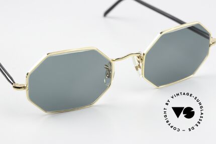 Algha Octag Achteckig 14kt Gold-Filled, ungetragene Rarität kann beliebig verglast werden, Passend für Herren und Damen Algha Octag Achteckig 14kt Gold-Filled, ungetragene Rarität kann beliebig verglast werden, Passend für Herren und Damen