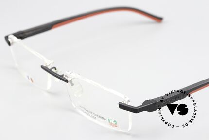 Tag Heuer 0842 Automatic Bügel Öffnen Mit Einer Hand, die geraden Bügel sind mit Elastomer überzogen, Passend für Herren Tag Heuer 0842 Automatic Bügel Öffnen Mit Einer Hand, die geraden Bügel sind mit Elastomer überzogen, Passend für Herren