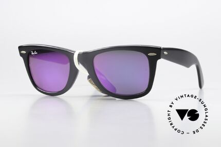 Ray Ban Wayfarer I Special Edition Rose Mirror Details
