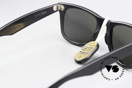 Ray Ban Wayfarer I Special Edition Green Mirror, KEINE Italy-Wayfarer, sondern ein 80er B&L-Original!, Passend für Herren und Damen Ray Ban Wayfarer I Special Edition Green Mirror, KEINE Italy-Wayfarer, sondern ein 80er B&L-Original!, Passend für Herren und Damen