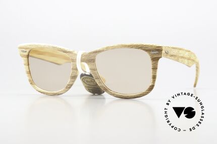 Ray Ban Wayfarer I Woodies USA B&L 80er Wood Details Ray Ban Wayfarer I Woodies USA B&L 80er Wood Details