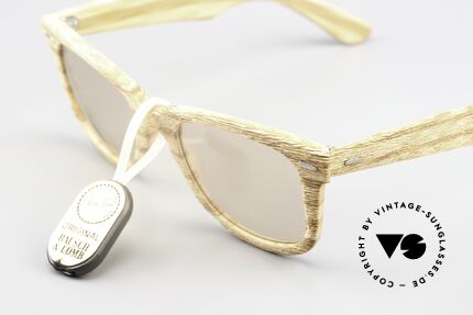 Ray Ban Wayfarer I Woodies USA B&L 80er Wood, extrem seltene Holz-Imitat-Ausführung: WOODIES, Passend für Herren und Damen Ray Ban Wayfarer I Woodies USA B&L 80er Wood, extrem seltene Holz-Imitat-Ausführung: WOODIES, Passend für Herren und Damen