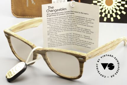 Ray Ban Wayfarer I Woodies USA B&L 80er Wood, Größe: medium, Passend für Herren und Damen Ray Ban Wayfarer I Woodies USA B&L 80er Wood, Größe: medium, Passend für Herren und Damen