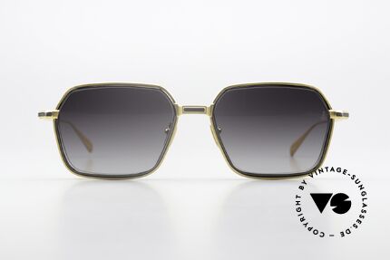 Jacques Marie Mage Admiral Eckige Sonnenbrille Luxus, Jacques Marie Mage Sonnenbrille, Modell Admiral, Passend für Herren