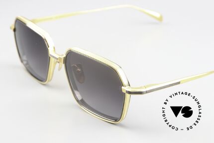 Jacques Marie Mage Admiral Eckige Sonnenbrille Luxus, JMM zeigt, dass "vintage" keine Frage des Alters ist!, Passend für Herren