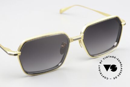 Jacques Marie Mage Admiral Eckige Sonnenbrille Luxus, ein ungetragenes Exemplar für alle Qualitätsliebhaber, Passend für Herren