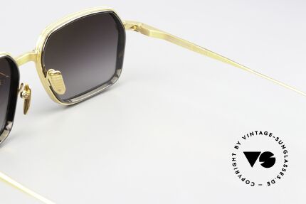 Jacques Marie Mage Admiral Eckige Sonnenbrille Luxus, Größe: large, Passend für Herren