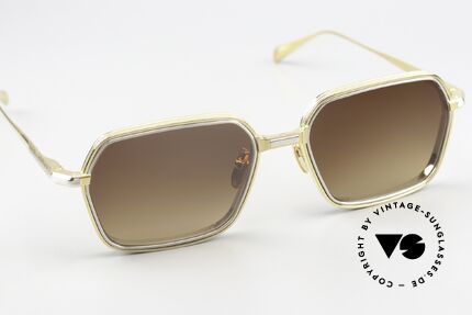 Jacques Marie Mage Admiral Limitierte Titan Sonnenbrille, das ist Brillenhandwerk in einer anderen Dimension!, Passend für Herren