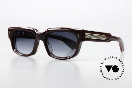 Jacques Marie Mage Mattei Massiver Azetatrahmen Unisex, Color Code: Wine, Denim Gradient, in Größe 54/21, Passend für Herren und Damen