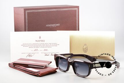 Jacques Marie Mage Mattei Massiver Azetatrahmen Unisex, Größe: medium, Passend für Herren und Damen