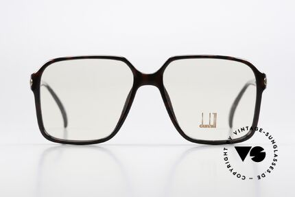 Dunhill 6016 Alte Herrenbrille 1983 Optyl, damals aus einzigartigem Optyl-Material gemacht, Passend für Herren