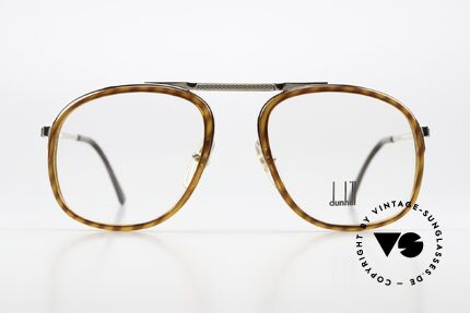 Dunhill 6082 Edle Herrenbrille Von 1989, feiner "Gentleman Stil" (charakteristisch Dunhill), Passend für Herren