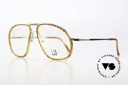 Dunhill 6093 - L Luxusbrille Aviator Style, enorm hochwertiges Optyl Gestell (made in Germany), Passend für Herren