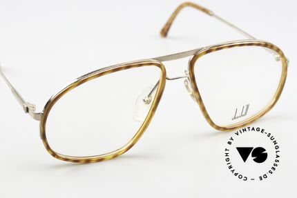 Dunhill 6093 - L Luxusbrille Aviator Style, ungetragen (wie all unsere alten Dunhill Originalbrillen), Passend für Herren