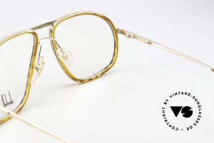 Dunhill 6093 - L Luxusbrille Aviator Style, KEINE Retrobrille; sondern ein altes 90er Jahre Unikat!, Passend für Herren