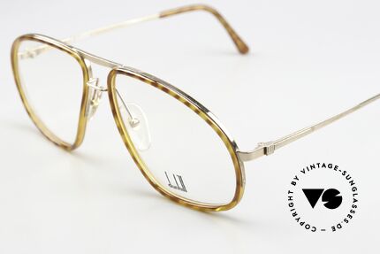 Dunhill 6093 - L Luxusbrille Aviator Style, fühlbare Top-Qualität & beste Passform (sehr robust), Passend für Herren