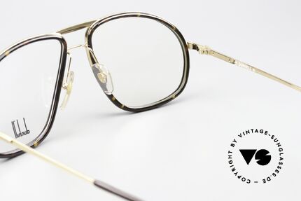 Dunhill 6093 - L Herrenbrille 1990 Brasil, KEINE Retrobrille; sondern ein altes 90er Jahre Unikat!, Passend für Herren