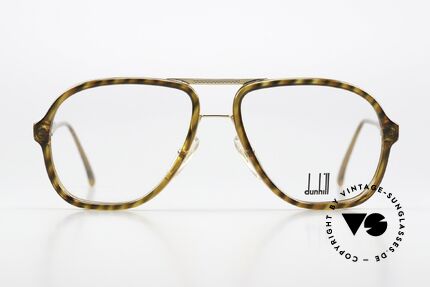 Dunhill 6077 80er Herren Vintage Brille, feiner "Gentleman Stil" (charakteristisch Dunhill), Passend für Herren