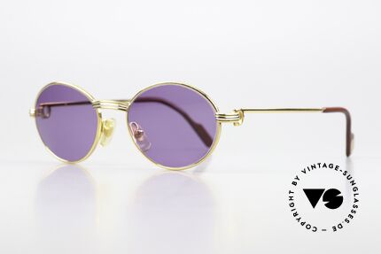 Cartier Saint Honore - S Gekürzte 125mm Bügellänge, auf 125mm GEKÜRZTE Bügel = eher eine Damenbrille, Passend für Damen