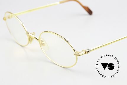 Cartier Sorbonne - L Vielgesuchte 53er Large Size, edle Luxusbrille mit original Cartier DEMOgläsern, Passend für Herren und Damen