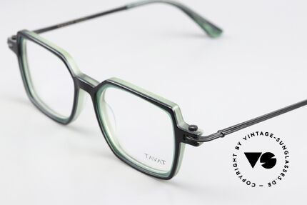Tavat Bi-Square Insider Brille Steampunk, von einem Familienunternehmen: tavat-eyewear.com, Passend für Herren und Damen