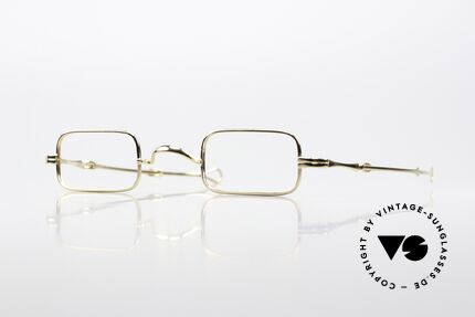 Lunor I 13 Telescopic Eckige Lesebrille Schiebebügel Details