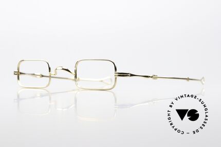 Lunor I 13 Telescopic Eckige Lesebrille Schiebebügel, Scheibe h/v 38/22, Steg 24,5, Bügel 118 bis 155mm, Passend für Herren und Damen