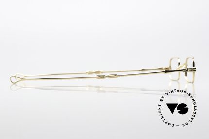 Lunor I 13 Telescopic Eckige Lesebrille Schiebebügel, Größe: extra small, Passend für Herren und Damen