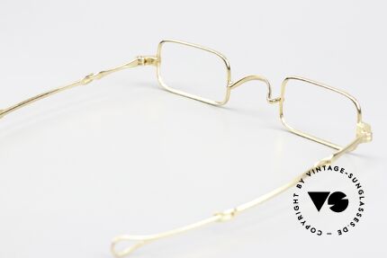 Lunor I 13 Telescopic Eckige Lesebrille Schiebebügel, die Fassung sollte natürlich optisch verglast werden, Passend für Herren und Damen