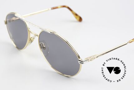 Bugatti 02926 Herren Sonnenbrille 80er Large, Top-Verarbeitung (Federgelenke) & edle Sonnengläser, Passend für Herren