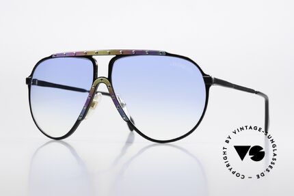 Alpina M1 80er Limited Edition Titanium, Special Edition der 80er Jahre Alpina M1 Brille, Passend für Herren und Damen