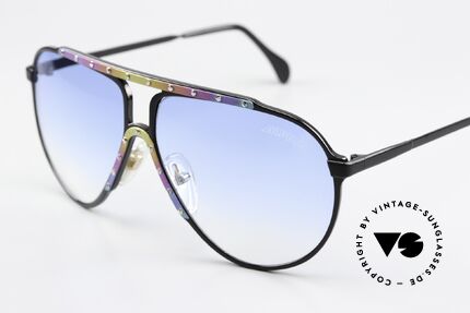 Alpina M1 80er Limited Edition Titanium, die Kultsonnenbrille der 80er Jahre in Gr. 60/12, Passend für Herren und Damen