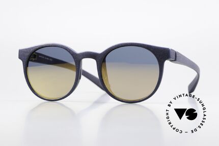 Mykita Mylon Omega Verspiegelte Zeiss Gläser, klassische Sonnenbrille Mykita Mylon; Omega, Passend für Herren und Damen