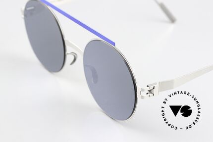 Mykita Verbal Ambush Collaboration Brille, Farbbezeichnung 272: Silver / Blue Reserve / Silver, Passend für Herren und Damen