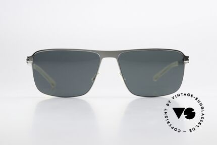 Mykita Greyson Klassische Sonnenbrille Silber, klassische Sonnenbrille NO1 Collection, 2018 gefertigt, Passend für Herren