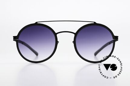 Mykita Lupita Violett Verlauf Sonnengläser, runde Brille Decades Sun-Collection; Damen & Herren, Passend für Herren und Damen