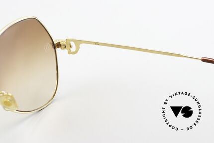 Cartier Vendome Solid Gold - L 18kt Echtgold Brille Solid Gold, Größe: large, Passend für Herren