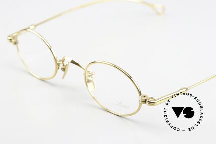 Lunor V 101 Kleine Ovale Brille Vergoldet, daher jetzt erstmalig in unserem vintage Sortiment, Passend für Herren und Damen