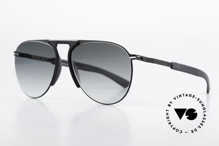 Mykita Mylon Rye Designersonnenbrille Aviator, 'made in Germany' Designer-Brille für Kenner, Passend für Herren