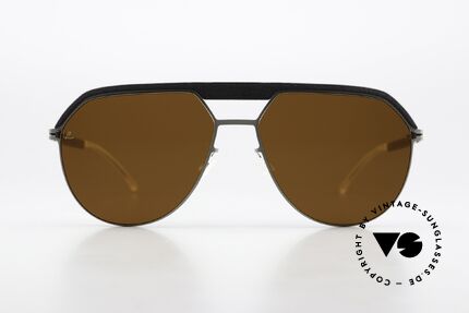 Mykita Leica ML02 State Of The Art Sonnenbrille, Zusammenarbeit mit Leica; der Top Kamera-Marke, Passend für Herren