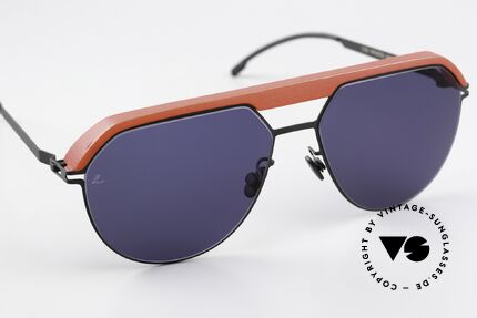 Mykita Leica ML02 Leica Red Black Deep Blue Lens, ungetragenes Modell: Leica Red / Black Deep Blue, Passend für Herren