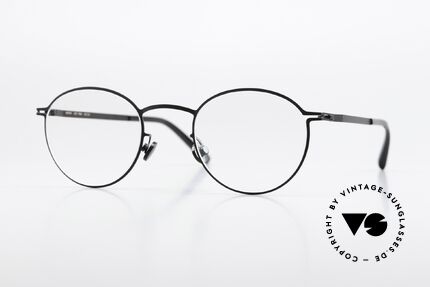 Mykita Tona Kleine Runde Pantobrille, Panto Mykita Brille, mod. TONA, Gr. 46-22, col. 002, Passend für Herren und Damen