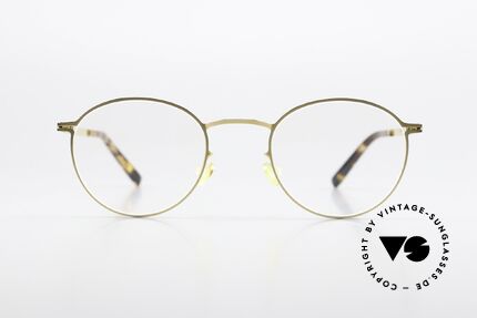 Mykita Tona Pantobrille Glossy Gold Small, Unisex-Fassung, LITE Collection (2017-18 gefertigt), Passend für Herren und Damen