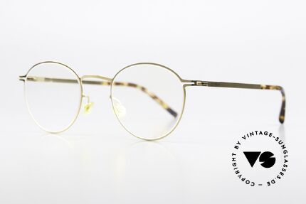 Mykita Tona Pantobrille Glossy Gold Small, color 013 "Glossy Gold" (Brille für Damen & Herren), Passend für Herren und Damen