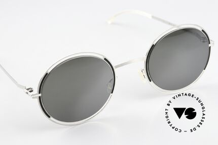 Mykita Giselle Damenbrille Silver Black Mirror, ungetragenes Modell von 2020 mit orig. MYKITA Etui, Passend für Damen
