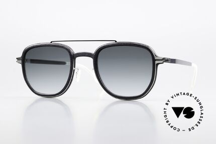 Mykita Mylon Alder Designersonnenbrille Eckig, Mykita Mylon HYBRID Sonnenbrille; ALDER, Passend für Herren