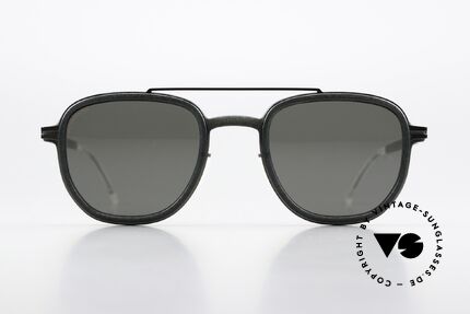 Mykita Mylon Alder Polarisierende Sonnengläser, klassisch, stilvolle Sonnenbrille in Gr. 48-24, Passend für Herren