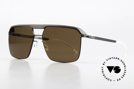Mykita Leica ML03 State Of The Art Sonnenbrille, entsprechend hochwertig entwickelte Sonnengläser, Passend für Herren